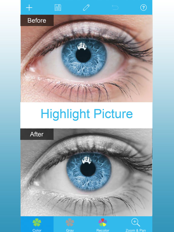 Screenshots of Color Changer - Change Hair Style & Recolor Eye for iPad