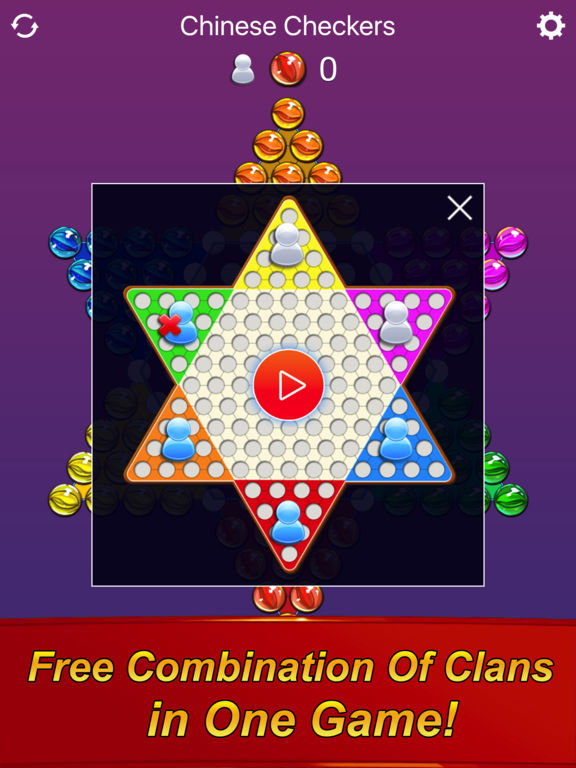 online chinese checkers for two players