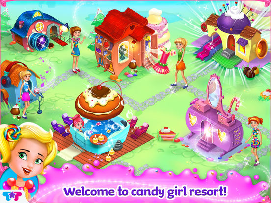Candy Girl Resort: Sweet Spa & Fashion Designer на iPad