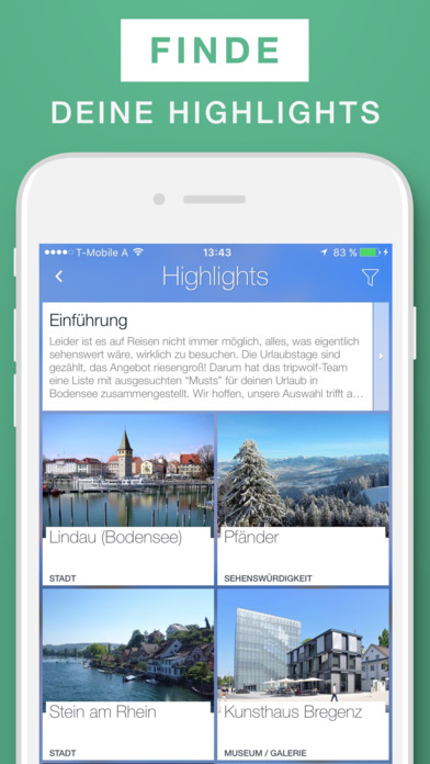 Bodensee Reiseführer & Offline-Karte screenshot 2