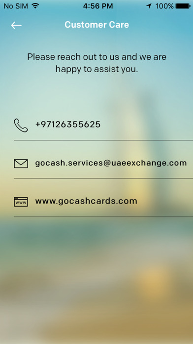 UAE Exchange Cards screenshot 2