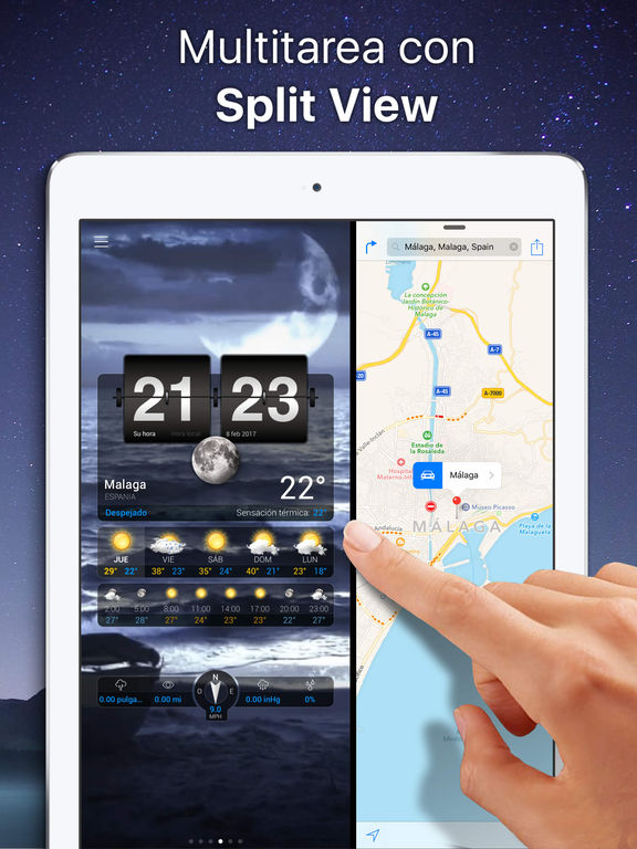 Captura de pantalla del iPad 4