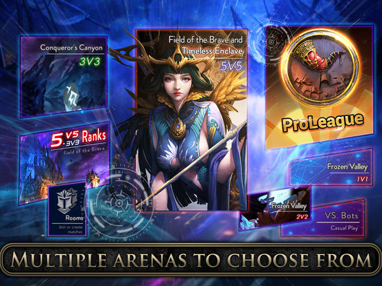 Игра Ace of Arenas - The Mobile MOBA Mastered