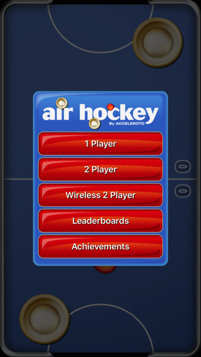 Screenshots of Air Hockey Gold for iPhone