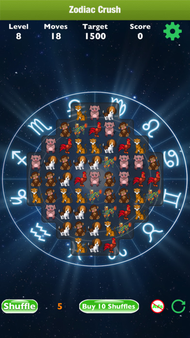 Zodiac Crush - Match 3 screenshot 2
