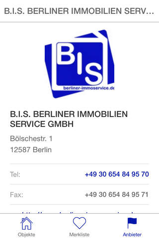 B.I.S. - Immobilien in Berlin screenshot 2