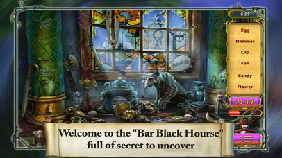 Hidden Object Bar Black Horse screenshot 3