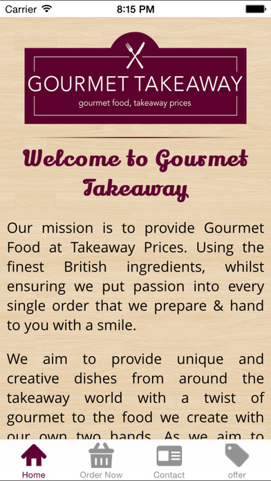 Gourmet Takeaway screenshot 2