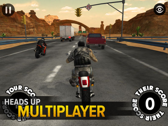 Screenshots of Highway Rider for iPad