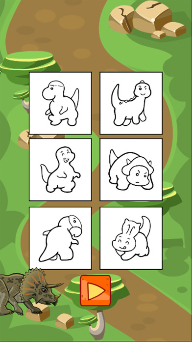 Dinosaur Drawing and Coloring Ideas for Kids screenshot 2
