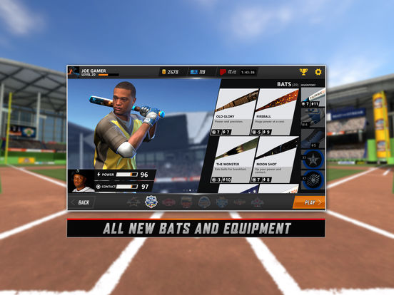 Screenshots of MLB.com Home Run Derby 16 for iPad
