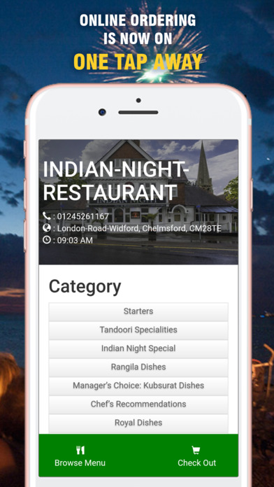 Indian Night Restaurant screenshot 3
