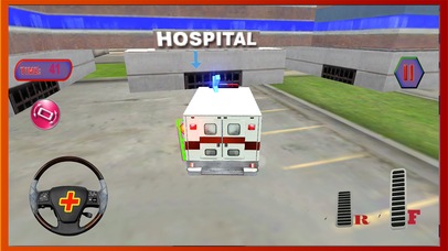 Speed Driving Ambulance Rescue Game 3D - Pro screenshot 4