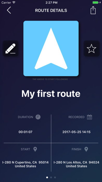Record My Route screenshot 3