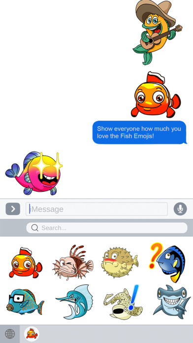 Seamoji - Fish Emojis screenshot 2
