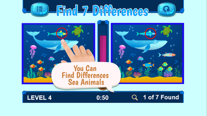 Zoo Animal Find Differences Puzzle Game screenshot 3