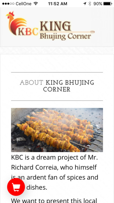 King Bhujing Corner screenshot 2