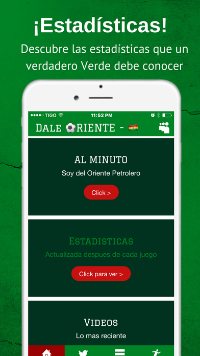 Dale Oriente - Futbol del Verde de Bolivia screenshot 3