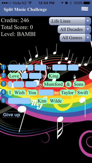 Split Music Challenge screenshot 3