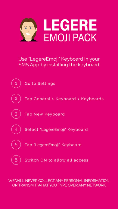 LegereEmoji Keyboard screenshot 2