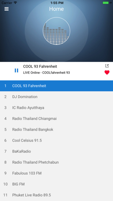 Thailand Radio Station Player - Live Streaming screenshot 2