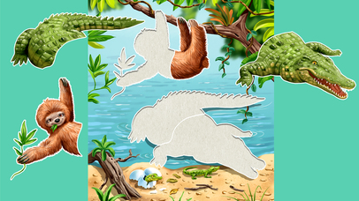 Puzzle games for kids: Animal screenshot 3