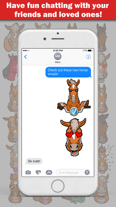 HorseMoji - Horse Emoji & Stickers screenshot 2