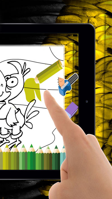 Color Book Game for Toucan: Kids Coloring screenshot 2