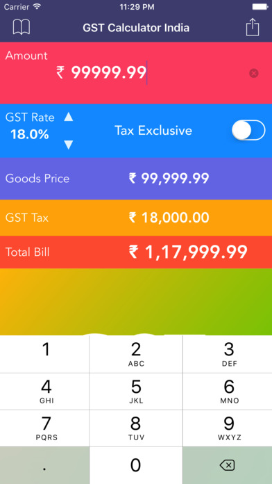 GST Calculator India GST App screenshot 3