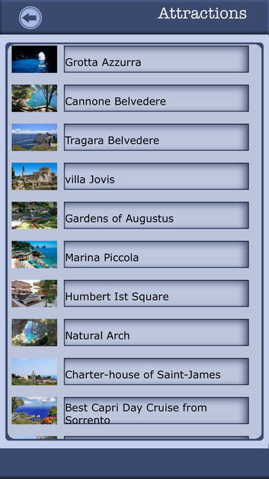 Capri Island Offline Tourism Guide screenshot 3