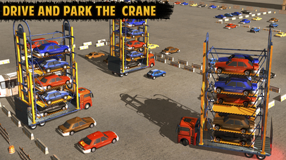 Racing Car Parking Crane screenshot 2