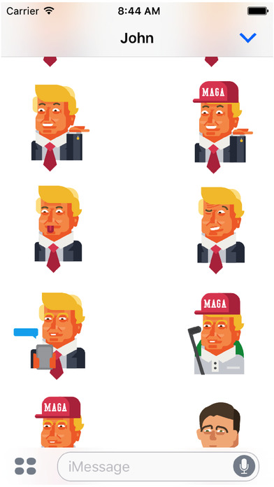 Trump and Friends Sticker Pack screenshot 3