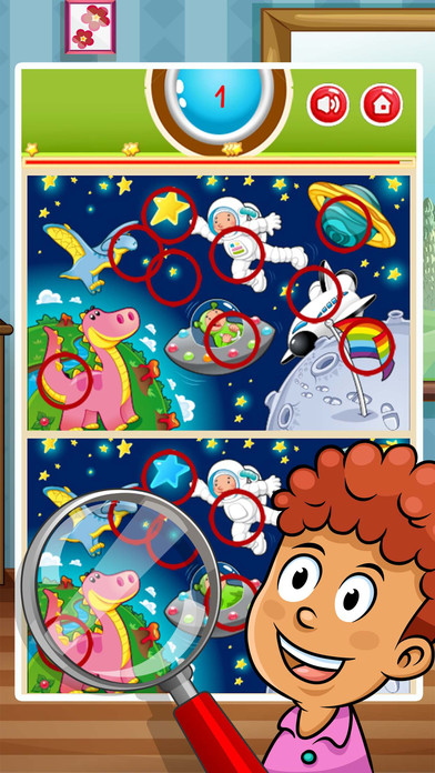 Find the Difference - Image Cute Cartoons screenshot 3