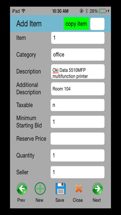 List Assist for MaxaNet Auction Inventory screenshot 2