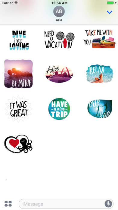 Summer Love Stickers Pack screenshot 2