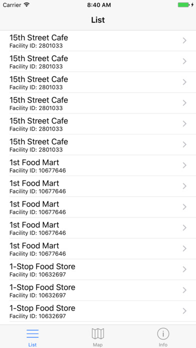 Austin Texas Restaurant Inspection Scores - Real screenshot 3