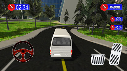 Minibus Tour Simulator 2017 & Hill Driving screenshot 4