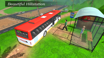Bus Simulator 2017: Drive in Hills screenshot 2