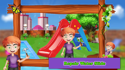 Swimming Pool Water Slide: Repair & Decorate screenshot 3