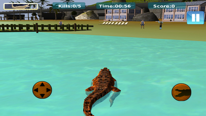 Hungry Crocodile 3D Evolution : Attack in the Wild screenshot 4