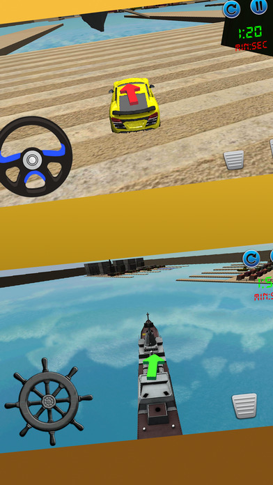 3D Ship Car Transporter Tycoon screenshot 2