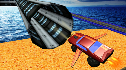 Flying Monster Truck Drive – 3D Lorry Simulator screenshot 2