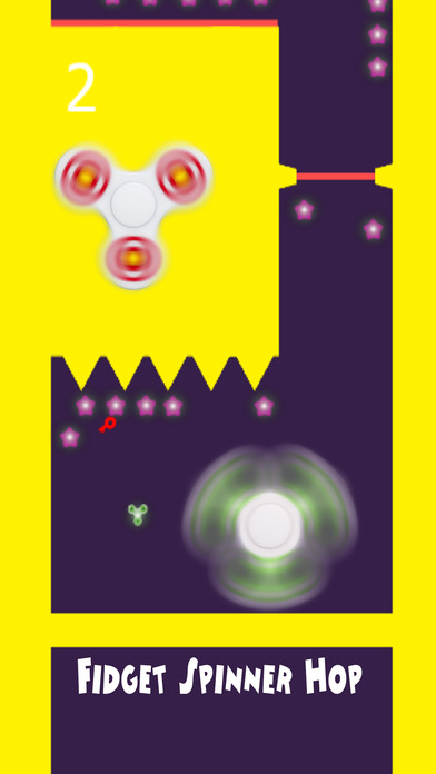 Fidget Spinner Hop - Tappy Fidget Adventure screenshot 3