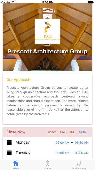 Prescott Architecture Group screenshot 2