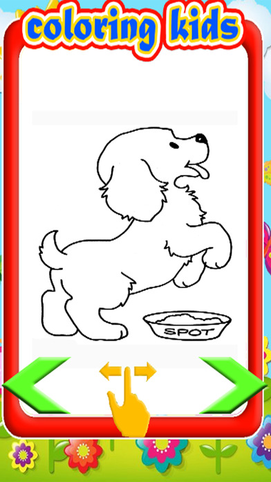 Coloring Education Book Dog Patrol Games screenshot 2
