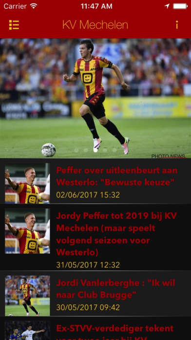 Voetbalnieuws - Mechelen screenshot 3