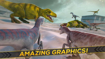 Dinosaur Legends: Dino Racing Sim PRO screenshot 2