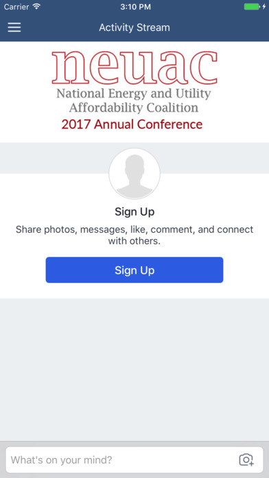 NEUAC 2017 Annual Conference screenshot 2