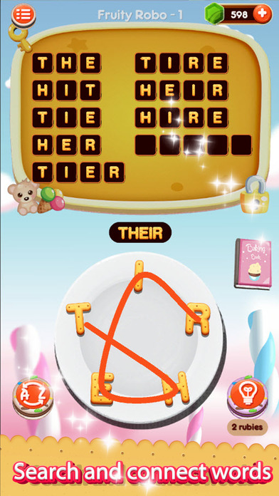 Word Search - Connect The Cookies Letter screenshot 2