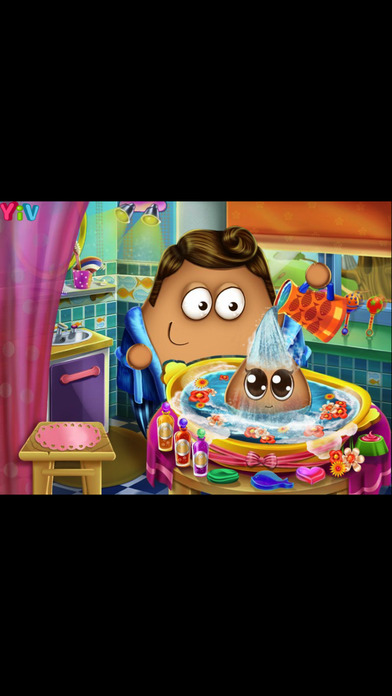 小土豆洗澡 - 贪玩的小宝宝洗澡游戏 screenshot 2